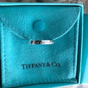 Tiffany & Co “I love you” band